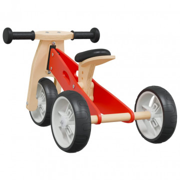 Bicicletă de echilibru pentru copii 2 în 1, roșu - Img 6
