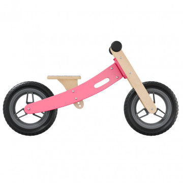 Bicicletă de echilibru pentru copii, roz - Img 5