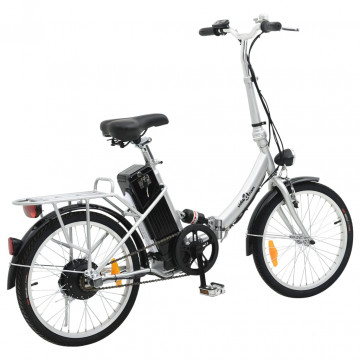 Bicicletă electrică pliabilă cu baterie litiu-ion, aliaj aluminiu - Img 2