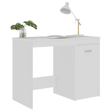 Birou, alb, 100 x 50 x 76 cm, PAL - Img 12