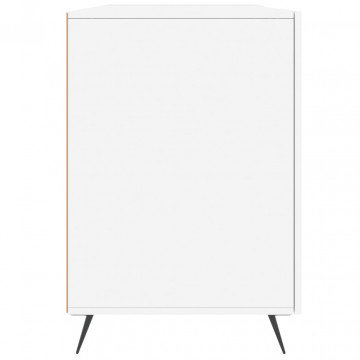 Birou, alb, 140x50x75 cm, lemn compozit - Img 6
