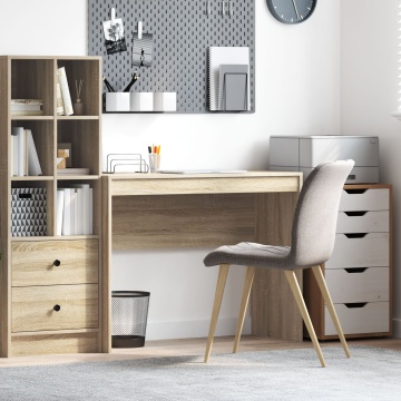 Birou de scris Stejar Sonoma Lemn ingineresc 100 x 40 x 76 cm - Img 1