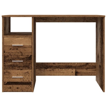 Birou, lemn vechi, 102x76x50 cm, lemn prelucrat - Img 4