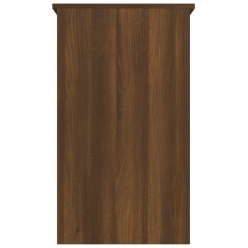 Birou, stejar maro, 90x45x76 cm, lemn prelucrat - Img 6