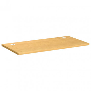 Blat de birou 110x55x2,5 cm bambus - Img 1