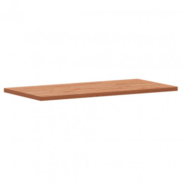 Blat de masă 100x50x2,5 cm dreptunghiular, lemn masiv de fag - Img 3
