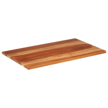 Blat de masă, 60x100 cm, 25-27 mm, lemn masiv acacia - Img 2