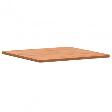 Blat de masă pătrat, 50x50x1,5 cm, lemn masiv de fag - Img 4