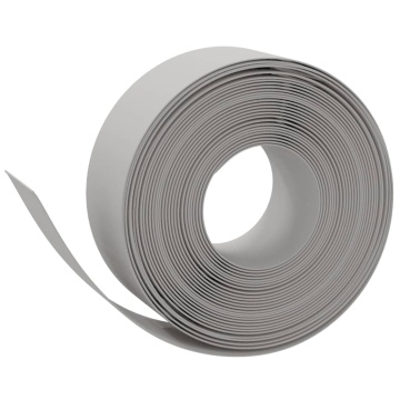 Bordură de grădină, gri, 10 m 20 cm, polietilenă - Img 2