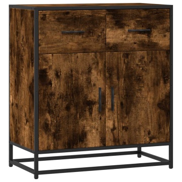Bufetă Stejar afumat 68x35x76 cm Lemn prelucrat - Img 2