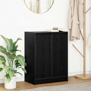 Bufetă Stejar negru 57x34x76 cm Lemn prelucrat - Img 1