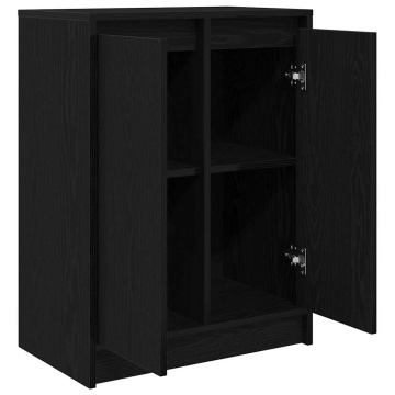 Bufetă Stejar negru 57x34x76 cm Lemn prelucrat - Img 8