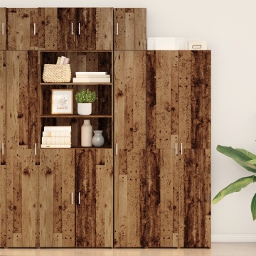 cabinet de perete Lemn Vechi 30x42.5x40 cm Lemn prelucrat - Img 1