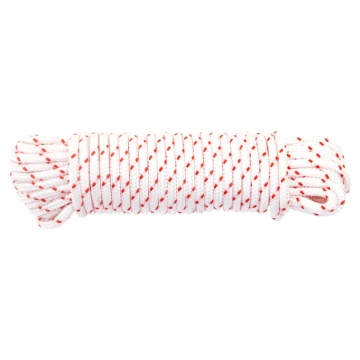 Cablu de pornire cu tragere, alb și roșu Ø4 mm 10 m nailon - Img 4