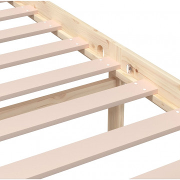 Cadru de pat 6FT Super King, 180x200 cm, lemn masiv - Img 6