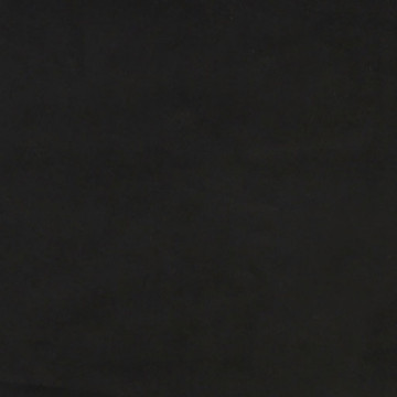 Cadru de pat, negru, 120x200 cm, catifea - Img 7