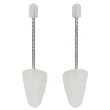 Calapoade de pantofi, 5 perechi, alb, EU 38-44, plastic - Img 3