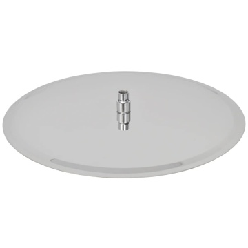 Cap de duș rotund tip ploaie, oțel inoxidabil, 50 cm - Img 3