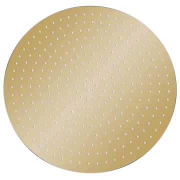 Cap de duș tip ploaie rotund, auriu, 40 cm, oțel inoxidabil - Img 2
