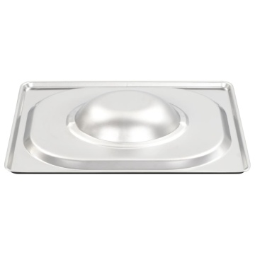 Capace pentru tavă GN 1/6, 8 buc., oțel inoxidabil - Img 4