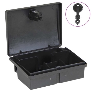 Capcane pentru șoareci 5 buc Negru 13x10x4 cm - Img 1