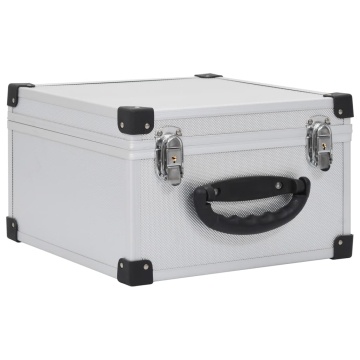 Casetă pentru 40 CD-uri, argintiu, aluminiu ABS - Img 2