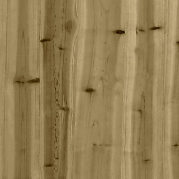 Căsuță de joacă cu perete de cățărat, lemn de pin impregnat - Img 7