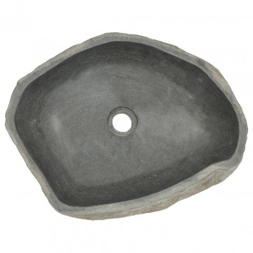 Chiuvetă din piatră de râu, 46-52 cm, oval - Img 8