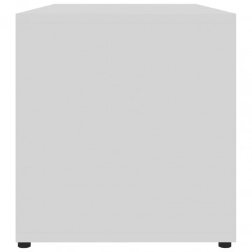 Comodă TV, alb, 80 x 34 x 36 cm, PAL - Img 7
