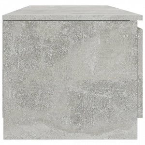 Comodă TV, gri beton, 140 x 40 x 35,5 cm, PAL - Img 7