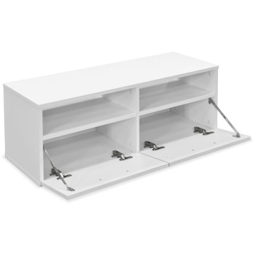 Comodă TV, PAL, 95 x 35 x 36 cm, alb - Img 3