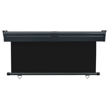 Copertină laterală de balcon, negru, 170x250 cm - Img 4