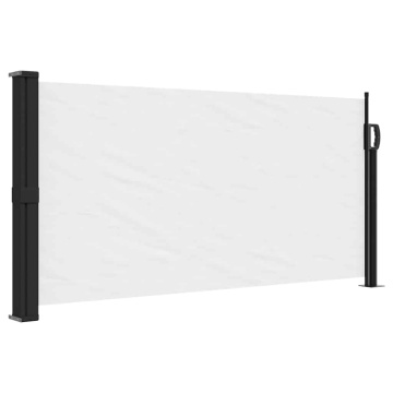 Copertina laterală retractabilă, alb, 100x500 cm - Img 2
