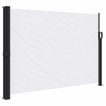 Copertina laterală retractabilă, alb, 140x500 cm - Img 2