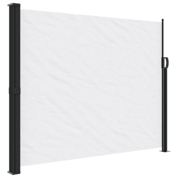 Copertină laterală retractabilă, alb, 170x300 cm - Img 2