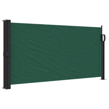 Copertina laterală retractabilă, verde închis, 100x500 cm - Img 2