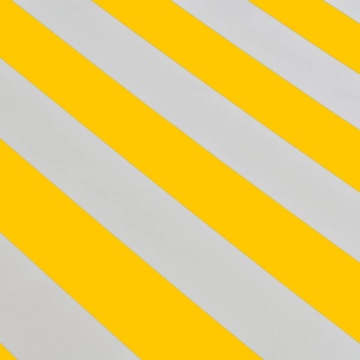 Copertină pliabilă, acționare manuală, 400 cm, galben/alb - Img 6