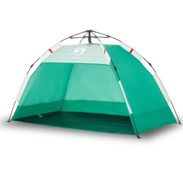 Cort camping 2 persoane verde marin impermeabil setare rapidă - Img 2