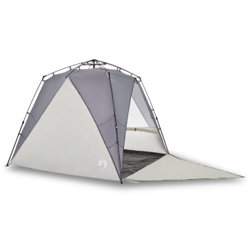 Cort camping 4 persoane gri impermeabil setare rapidă - Img 2