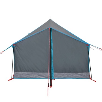 Cort de camping 2 persoane albastru 193x122x96 cm tafta 185T - Img 10