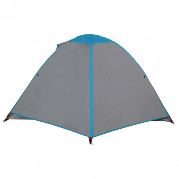 Cort de camping 2 persoane albastru, 224x248x118 cm, tafta 185T - Img 7