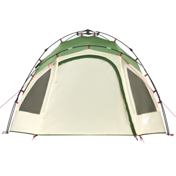 Cort de camping cupolă 3 persoane, setare rapidă, verde - Img 8
