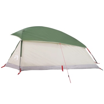 Cort de camping cupolă pentru 1 persoană, verde, impermeabil - Img 7