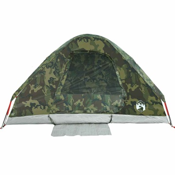 Cort de camping cupolă pentru 2 persoane, camuflaj, impermeabil - Img 7