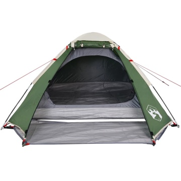 Cort de camping cupolă pentru 2 persoane, verde, impermeabil - Img 5