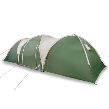 Cort de camping cupolă pentru 8 persoane, verde, impermeabil - Img 2