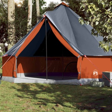 Cort de familie Tipi pentru 10 persoane gri impermeabil - Img 1