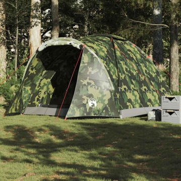 Cort de pescuit pentru 2 persoane, camuflaj, impermeabil - Img 1