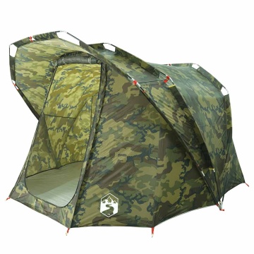 Cort de pescuit pentru 4 persoane, camuflaj, impermeabil - Img 4