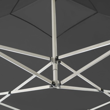 Cort de petrecere pliabil, antracit, 2 x 2 m, aluminiu - Img 4